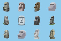 Emoji Moai img
