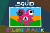 Squid Coloring Book img